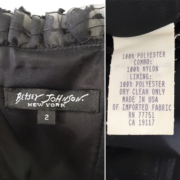 Betsy Johnson Black Strapless Formal Dress • 2 - Picture 6 of 6